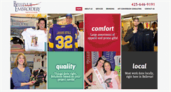 Desktop Screenshot of bellevueembroidery.com